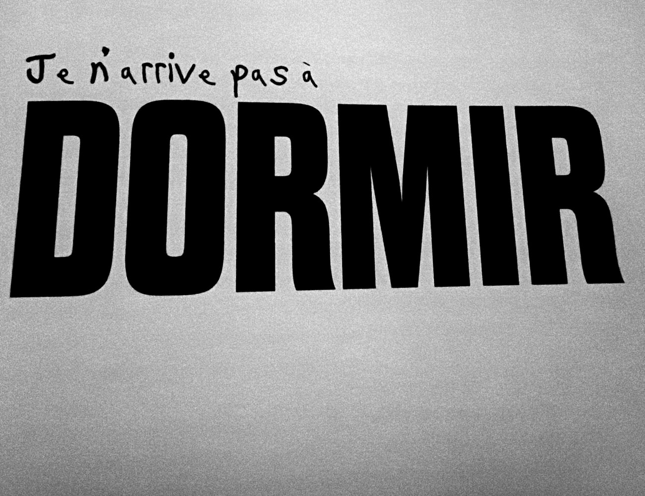 Page de titre du livre Je n’arrive pas à dormir de Malū Torez